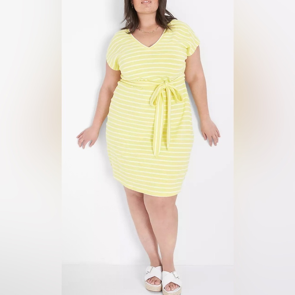 Lane Bryant V Neck Dress